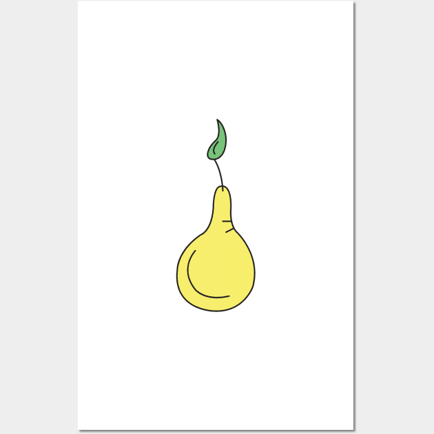 Pear Wall Art by now83